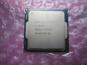 621★CPU Intel Core i7 6700 3.40GHz SR2L2 動作品