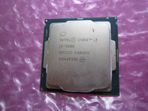 675★Intel CPU Core i3-9100 3.60GHZ SRCZV 動作品