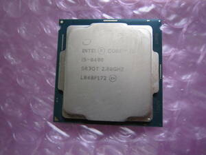 718★CPU Intel Core i5 8400 2.80GHZ SR3QT 動作品