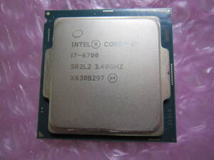 722★CPU Intel Core i7 6700 3.40GHz SR2L2 動作品