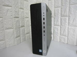 744★HP EliteDesk 800 G5 SFF Corei7 9700 HDD/無 メモリ/8GB　BIOS確認