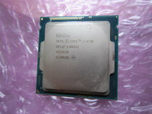 771★CPU Intel Core i7-4790 SR1QF 3.60GHz 動作品