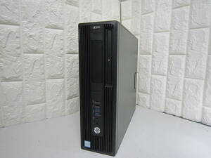 786★HP Z240 SFF WorkStation　Xeon E3-1225　V5　HDD/無　メモリ/8GB 　BIOS確認