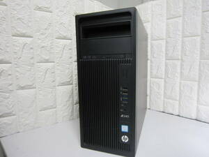 801★HP Z240 Tower WorkStation Xeon E3-1225 V5 HDD/無メモリ/8GB グラフィックボード搭載　BIOS確認