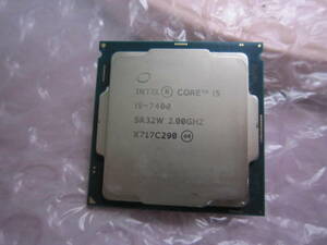 824★CPU Intel Core i5 7400 SR32W 3.00GHz 動作品