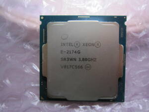 832★CPU Intel Xeon E-2174G 3.80GHz SR3WN 動作品