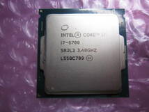 899★CPU Intel Core i7 6700 3.40GHz SR2L2 動作品_画像1