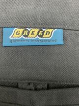 極太 スケート　デッドストック　1990s ワイド　バギー　スケート系 ・オールドスクール GREED MADE IN THE USA CHINO DRILL FUCT KIKWEAR_画像3