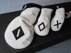 【未使用】PING　PU　HEADCOVERS　CORE　US （♯1＋FW＋UT）　　　