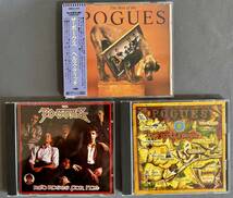 国内盤【THE POGUES ザ・ポーグス CD3枚まとめて/ベスト：赤い薔薇を僕に：ヘルズ・ディッチ】アイリッシュトラッドフォークパンク_画像1