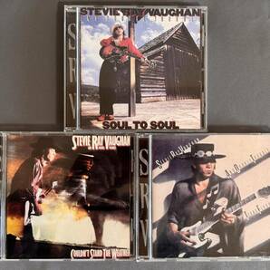 【スティービー・レイ・ヴォーン/Stevie Ray Vaughan And Double Trouble 初期アルバム 3枚まとめて US盤】テキサス ブルースの画像1