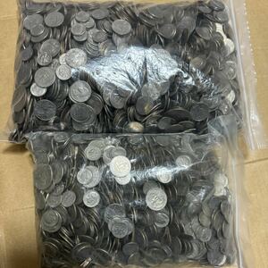 アメリカ硬貨　10セント〜1ドルコイン　20.1kgまとめて　大量　額面約870ドル　外国コイン