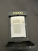 １円　未使用　ZIPPO　ジッポライター　シルバーカラー　サイパン　シール跡有_画像2