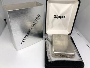 ZIPPO STERLING SILVER ジッポー スターリングシルバー オイルライター 2020 Z0