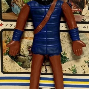 当時物 MEGO 1967 Planet of the apes Bend'n Flex Soldier ape 猿の惑星 ソルジャーエイプ ベンダブル人形 珍品 イタミありの画像1