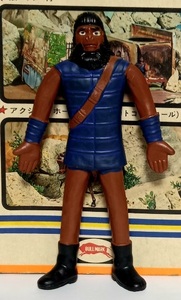  that time thing MEGO 1967 Planet of the apes Bend'n Flex Soldier ape Planet of the Apes soldier Ape Ben double doll rare article damage equipped 