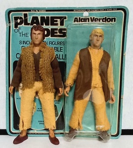 MEGO 1967 Planet of the Apes Alan Verdon Peter Burke 猿の惑星　アラン&ピーター　2種類セット　当時物　メゴ　ブルマァク