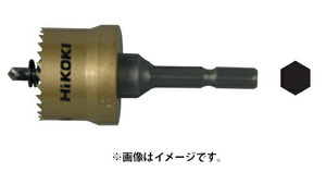 小型便 (HiKOKI) インパクト用ハイスホールソー 0031-8979 外径18mm 全長72mm 有効長12mm 六角軸二面幅6.35mm