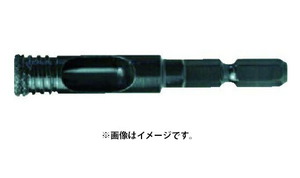 小型便 (HiKOKI) 溶着ドライダイヤモンドドリルビット 0033-2513 湿式専用 全長65mm 錐径20.0mm 六角軸二面幅6.35mm