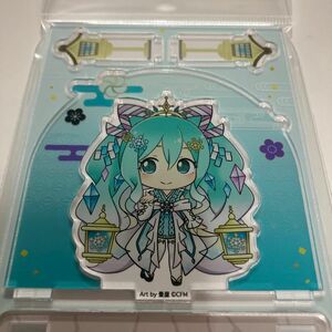 初音ミクー百鬼夜行ージオラマアクリルスタンド