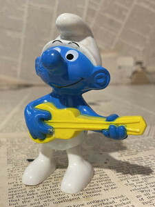 ☆1980年代/スマーフ/ぜんまいフィギュア/即決ビンテージUSA/Smurfs/Wind-Up Figure(80s) SM-161