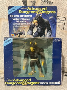 ☆1980年代/ダンジョンズ&ドラゴンズ/フィギュア/即決ビンテージ/LJN/AD&D/Action Figure(Hook Horror/with box)
