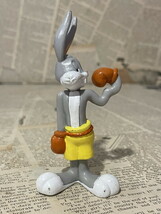 ☆1990年代/ルーニーテューンズ/バックスバニー/PVCフィギュア/即決ビンテージUSA/Looney Tunes/Bugs Bunny/PVC Figure(90s)_画像1