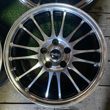 EUROSPEEDホイール 17インチ 17×7J OFF;+48 PCD;114.3-5H ハブ径;約72mm 傷あり、ガリ傷あり、サビあり 4本 _画像4