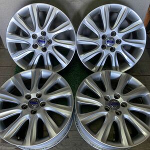 ボルボ VOLVO純正ホイール 17インチ 17×7J OFF:+50 PCD:108-5H ハブ径;約63mm 傷あり、ガリ傷あり、錆びあり 4本 