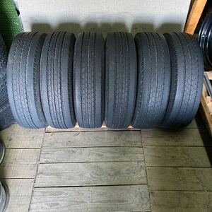 ノーマルタイヤ TOYO DEVEX M134 トラックタイヤ 185/70 R16 105/103 N LT 年式2022 残り約6.5mm以上 バリ山 6本