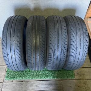 ノーマルタイヤ TOYO TIRES NANOENERGY J67 185/65 R15 88S 年式2023 残り約6mm以上 4本 バリ山