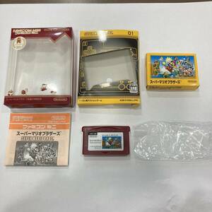 TA★1円～ 中古品 ゲームボーイアドバンス GBA カセット ソフト 20周年記念 ミニ スーパーマリオブラザーズ 箱付き