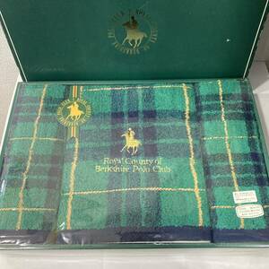 TA★1円～ 未使用 保管品 Royal County of Berkshire Polo Club バスタオル 1枚 フェイスタオル 2枚 セット 箱にダメージあり