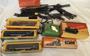 鉄道模型 Fleischmann フライシュマン HOゲージ sakai RAILROADS SWITCH 箱付 Fleischmann 712 Vintage Transformer まとめ