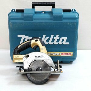 1円【ジャンク】makita マキタ/充電式 マルノコ 125mm 創業100周年 限定仕様/HS470D/71