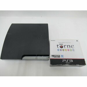 1円【ジャンク】SONY ソニー/ジャンク/PS3・チャコールブラック/torneセット/容量不明/CECH-2500A/63