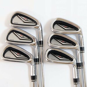 1円【良品】TaylorMade テーラーメイド/アイアンセット 6本/R9 MAX/71の画像1