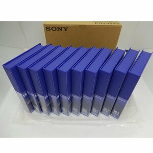 【ジャンク】SONY ソニー/DVCAMテープ ビデオテープ 10本セット/PDV-184N/85