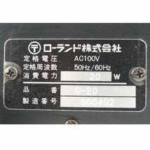 1円【良品】Roland ローランド/シンセサイザー/D-20/75_画像6