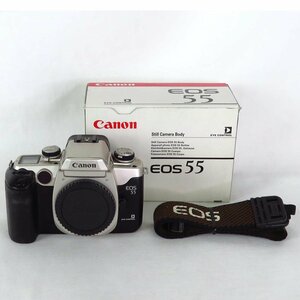 1円【ジャンク】Canon キヤノン/フィルム一眼レフカメラボディ/EOS55/81