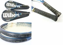 1円【一般中古】WILSON ウィルソン/テニスラケット8点セット/BURN 100ULS V2.0/BURN V5 100他/65_画像6