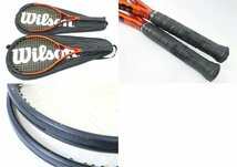 1円【一般中古】WILSON ウィルソン/テニスラケット8点セット/BURN 100ULS V2.0/BURN V5 100他/65_画像4