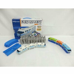 1円【ジャンク】TAKARATOMY タカラトミー/プラレール　プレイセット　ディズニーリゾートライン＆限定セット/82