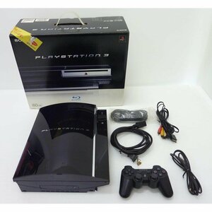 1円【ジャンク】SONY ソニー/PS3本体60GB/CECHA00/88