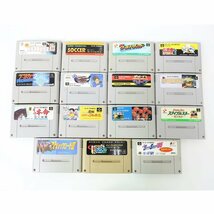 1円 Nintendo/スーパーファミコンソフト100本セット まとめ売り スーファミ SFC/スト2 マリオ ドラゴンボール他/65_画像4