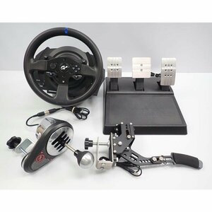 1円【ジャンク】Thrustmaster スラストマスター/レーシングコントローラー/T300 RS GT/62