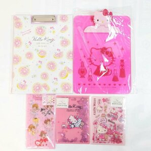 1円【美品】SANRIO ハローキティ グッズ 28点セット 文房具セット ルームライト 目覚まし時計 クリアファイル 等/71の画像6