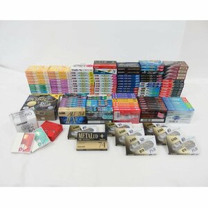 1円【ジャンク】TDK他 /カセットテープ　まとめて メタル ハイポジ ノーマル MD DVD-R/04