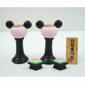 1円【一般中古】 /ミッキー＆ミニー ひな人形/67の画像5