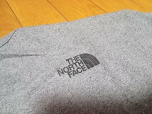 未使用品 The North Face ノースフェイス コットン Tシャツ 厚手 サイズS グレー_画像6